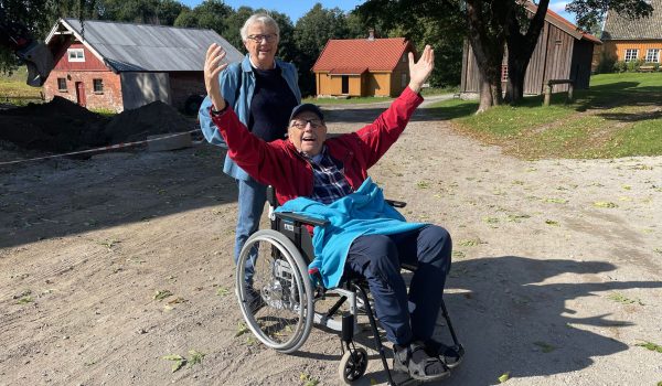 Lars og Eva på Huseby