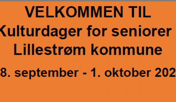 Velkommen